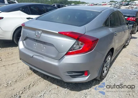 2017 Honda Civic Lx from USA, damaged, VIN 19XFC2F50HE013740